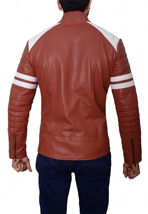 mens-brown-faux-leather-biker-jacket-with-white-stripes