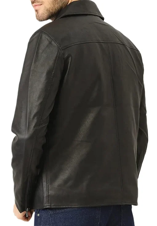 mens-casual-stylish-black-faux-leather-jacket