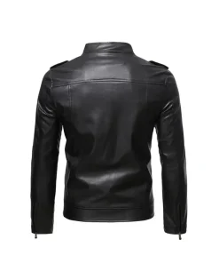 mens-classic-zip-up-black-faux-leather-motorcycle-jacket