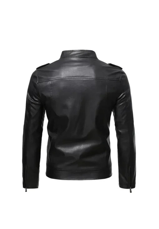 mens-classic-zip-up-black-faux-leather-motorcycle-jacket