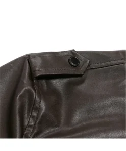 mens-classic-zip-up-brown-faux-leather-motorcycle-jacket