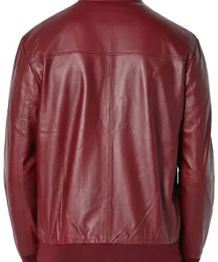 mens-faux-leather-burgundy-bomber-jacket