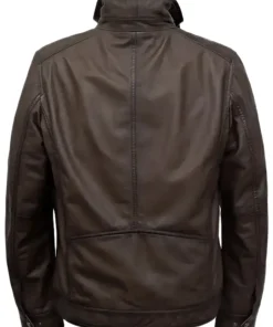 mens-full-zip-brown-faux-leather-jacket