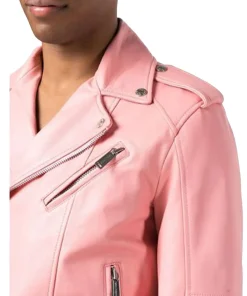 mens-pink-faux-leather-biker-jacket