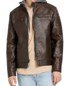 mens-quilted-dark-brown-faux-leather-biker-jacket-with-removable-hood