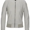 mens-round-collar-grey-faux-leather-bomber-jacket