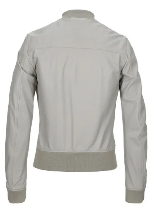 mens-round-collar-grey-faux-leather-bomber-jacket