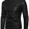 mens-small-collar-black-faux-leather-slim-fit-jacket