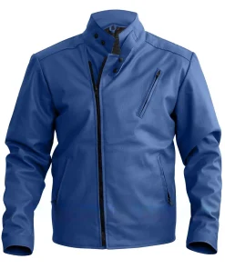 mens-stylish-blue-faux-leather-jacket