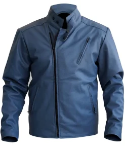 mens-stylish-gray-faux-leather-jacket
