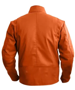 mens-stylish-orange-faux-leather-jacket