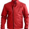 mens-stylish-red-faux-leather-jacket
