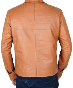 mens-tan-brown-faux-leather-jacket
