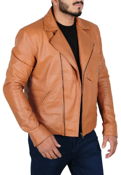 mens-tan-brown-faux-leather-jacket