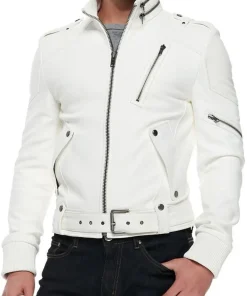 mens-white-faux-leather-motorbike-jacket