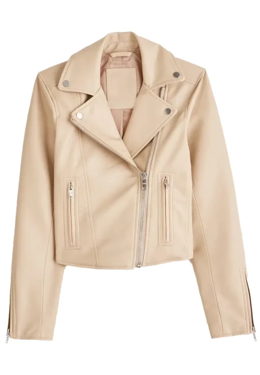 womens-beige-moto-vegan-leather-jacket