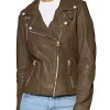 womens-biker-lapel-collar-green-faux-leather-jacket