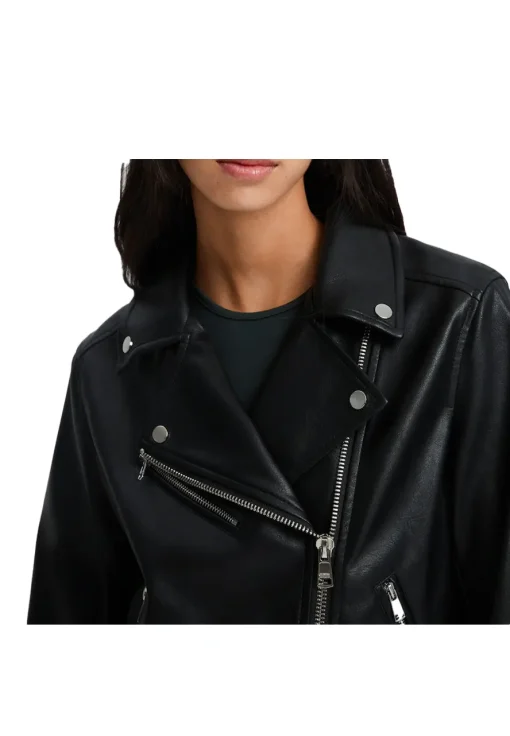womens-black-cropped-faux-leather-biker-jacket