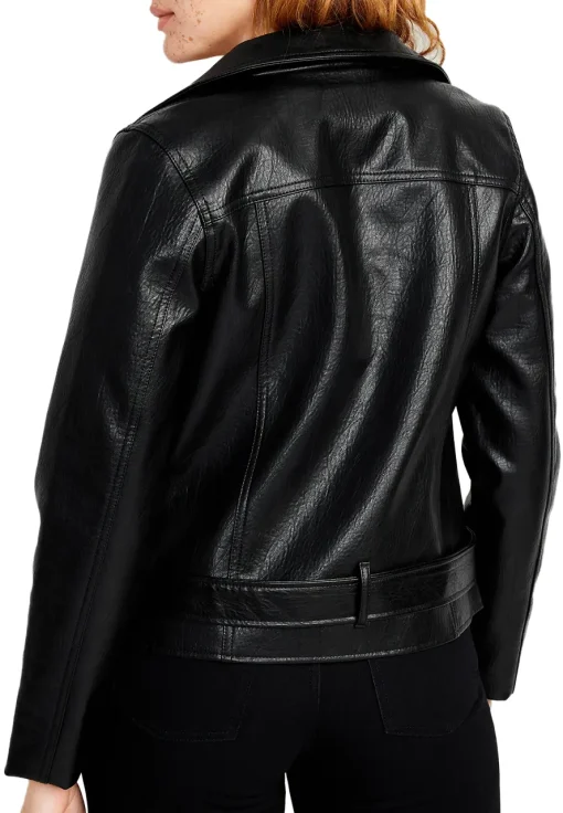 womens-black-faux-leather-belted-biker-jacket