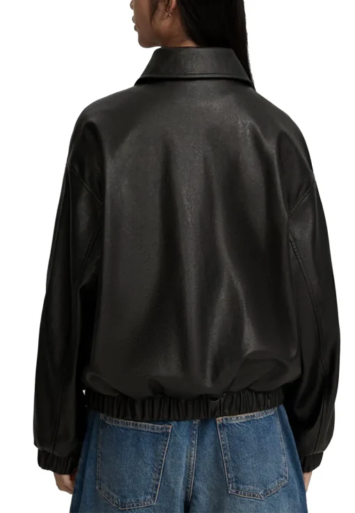 womens-black-faux-leather-dad-fit-bomber-jacket