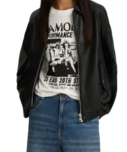 womens-black-faux-leather-dad-fit-bomber-jacket