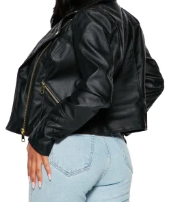 womens-black-faux-leather-moto-rider-jacket
