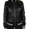 womens-black-faux-leather-varsity-bomber-jacket