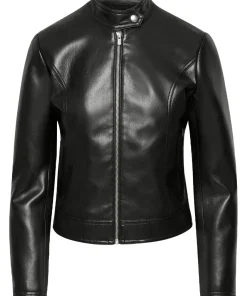 womens-black-slim-fit-faux-leather-moto-jacket-jacket