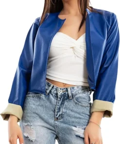 womens-blue-faux-leather-open-front-cropped-jacket