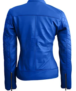 womens-blue-quilted-faux-leather-jacket