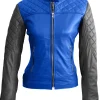 womens-blue-quilted-faux-leather-jacket-with-black-sleeves