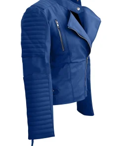 womens-brando-blue-faux-leather-biker-jacket
