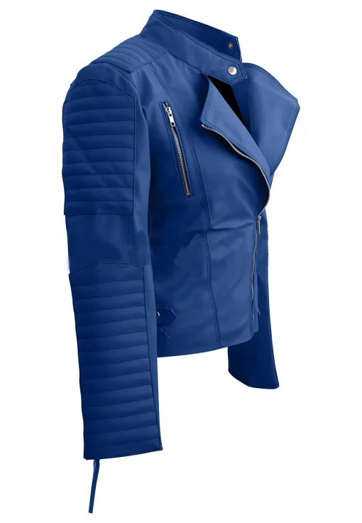 womens-brando-blue-faux-leather-biker-jacket