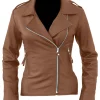womens-brando-brown-faux-leather-biker-jacket