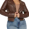 womens-brown-faux-leather-moto-rider-jacket
