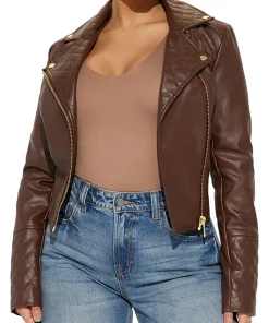 womens-brown-faux-leather-moto-rider-jacket
