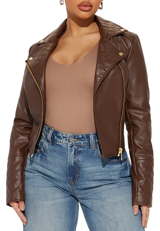 womens-brown-faux-leather-moto-rider-jacket