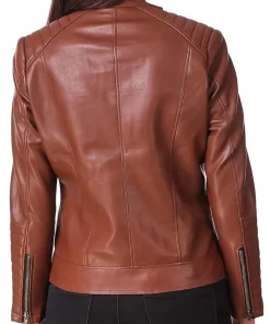 womens-brown-motorcycle-faux-leather-jacket