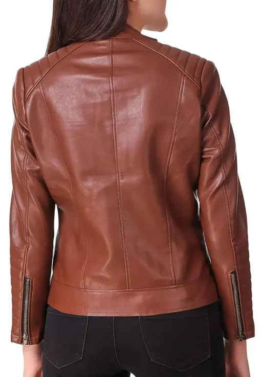 womens-brown-motorcycle-faux-leather-jacket
