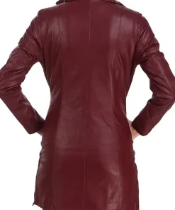 womens-burgundy-faux-leather-long-jacket