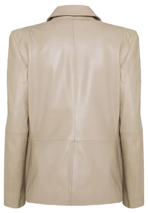 womens-classic-beige-faux-leather-blazer