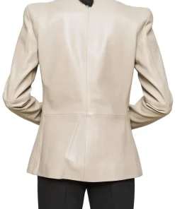womens-classic-beige-faux-leather-blazer