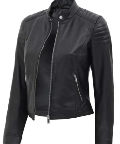 womens-classy-black-faux-leather-jacket