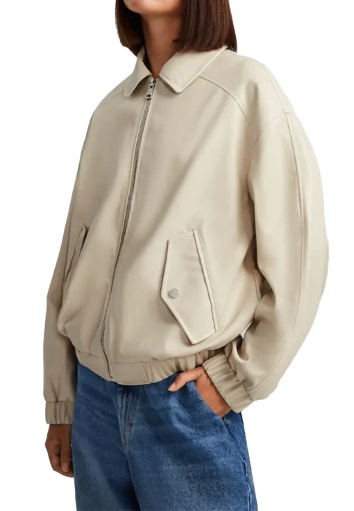 womens-cream-faux-leather-dad-fit-bomber-jacket