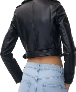 womens-cropped-black-faux-leather-biker-jacket