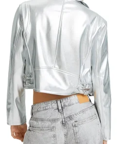 womens-cropped-silver-faux-leather-biker-jacket