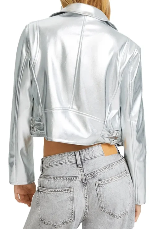womens-cropped-silver-faux-leather-biker-jacket