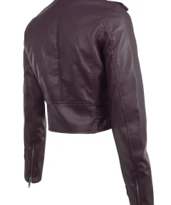 womens-dark-purple-faux-leather-cropped-biker-jacket