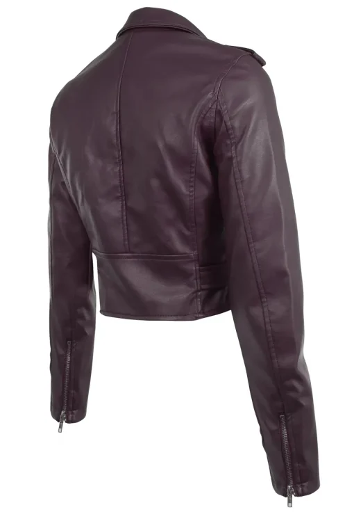 womens-dark-purple-faux-leather-cropped-biker-jacket