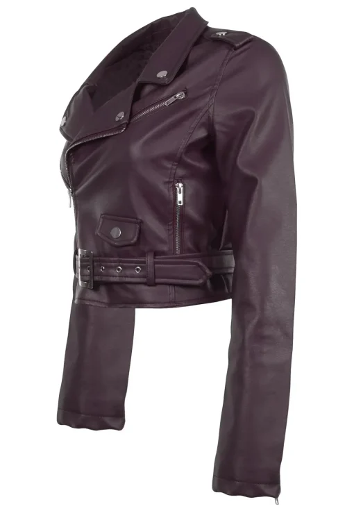 womens-dark-purple-faux-leather-cropped-biker-jacket